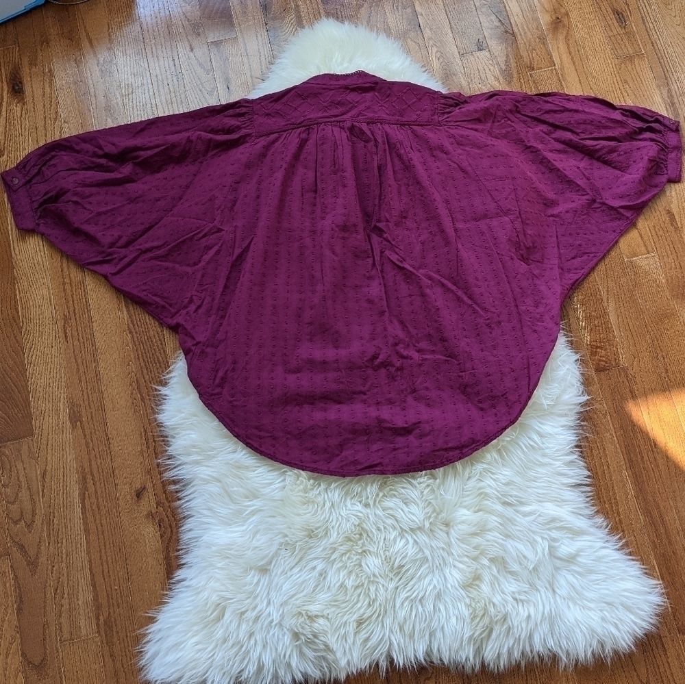 ANTHROPOLOGIE pilcro tavi button down blouse xs - Picture 6 of 11